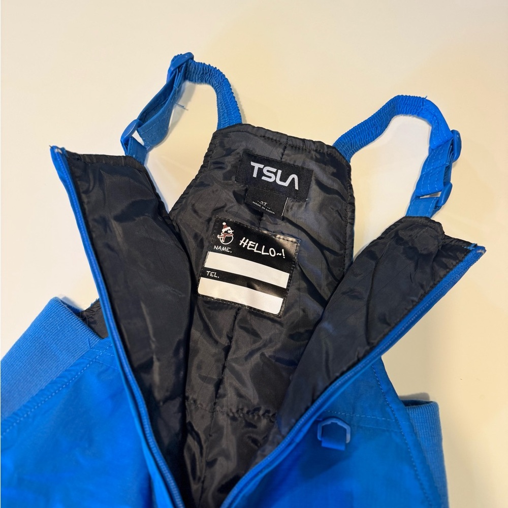 TSLA Blue Kids One Piece Bodysuit